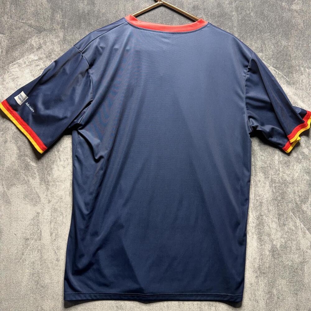Cardinals Jersey Mens XL Blue St Louis Baseball Wells Fargo Promo MLB - Picture 8 of 9